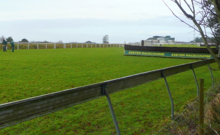 Exeter Racecourse Fence
