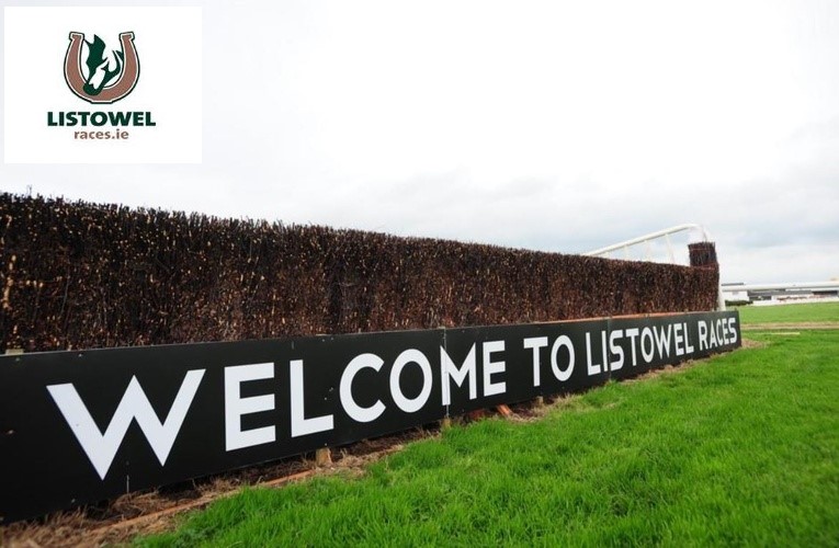 Listowel Racecourse Welcome Sign