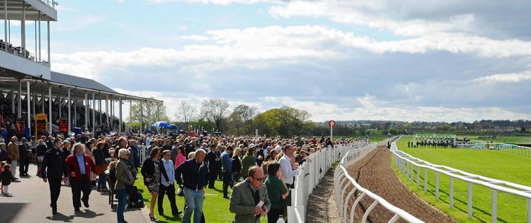 Wetherby Racecourse Crowd