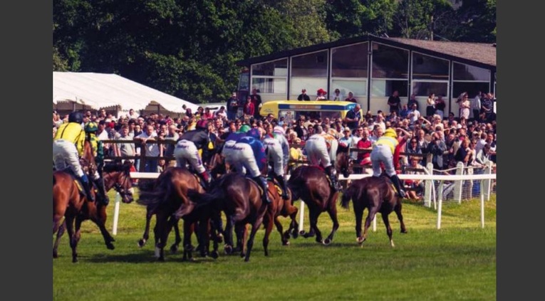 Worcester Racecourse Crowd
